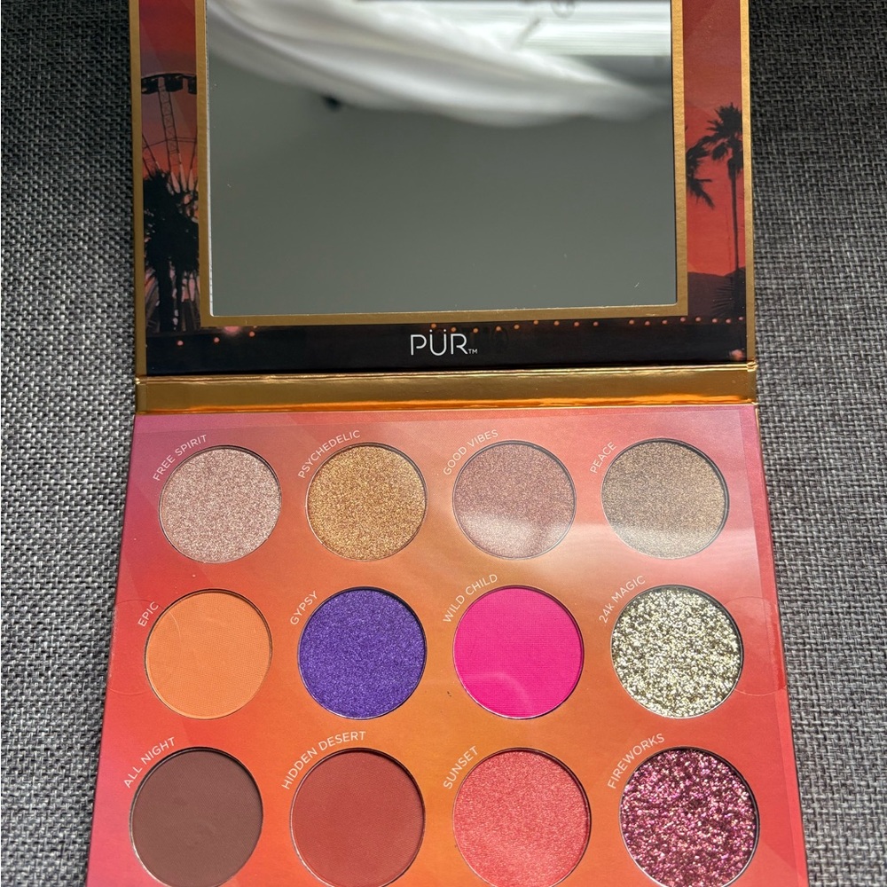 Pur Festival 12 piece pressed pigment Eyeshadow Palette